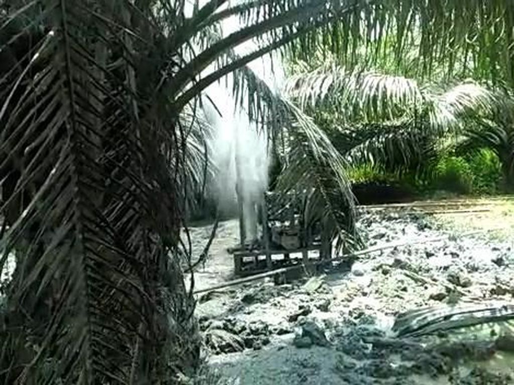 Semburan Gas Bercampur Air Muncul di Aceh Timur, ini Penjelasan ESDM