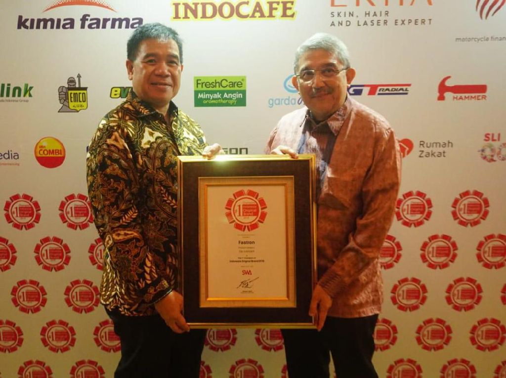 Pertamina Fastron Raih The Champion of Indonesia Original Brand 2019 Pertamina Fastron Raih The Champion of Indonesia Original Brand 2019