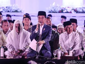 Sambut HUT Ke-74 RI, Jokowi Gelar Doa Kebangsaan di Istana