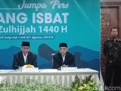 Pemerintah Tetapkan Idul Adha Jatuh pada 11 Agustus 2019