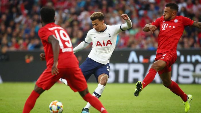 Tottenham Hotspur mengalahkan Bayern Munich lewat adu penalti usai bermain imbang 2-2 (Foto: Michael Dalder/Reuters) Tottenham Hotspur mengalahkan Bayern Munich lewat adu penalti usai bermain imbang 2-2 (Foto: Michael Dalder/Reuters)