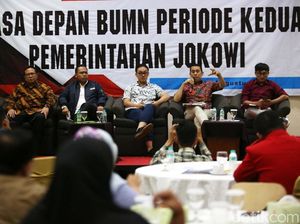 Diskusi Masa Depan BUMN di Periode Kedua Jokowi