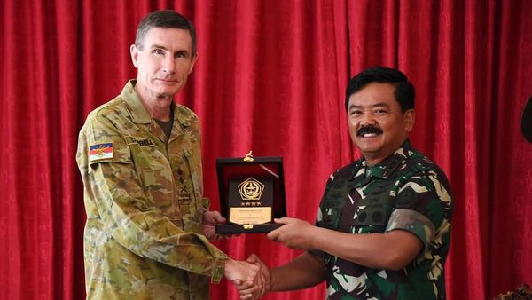 Panglima TNI Terima Kunjungan Pangab Australia