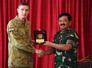 Panglima TNI Terima Kunjungan Pangab Australia
