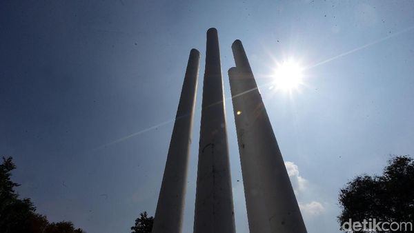Miris! Monumen Tugu Pahlawan Bekasi Tidak Terawat