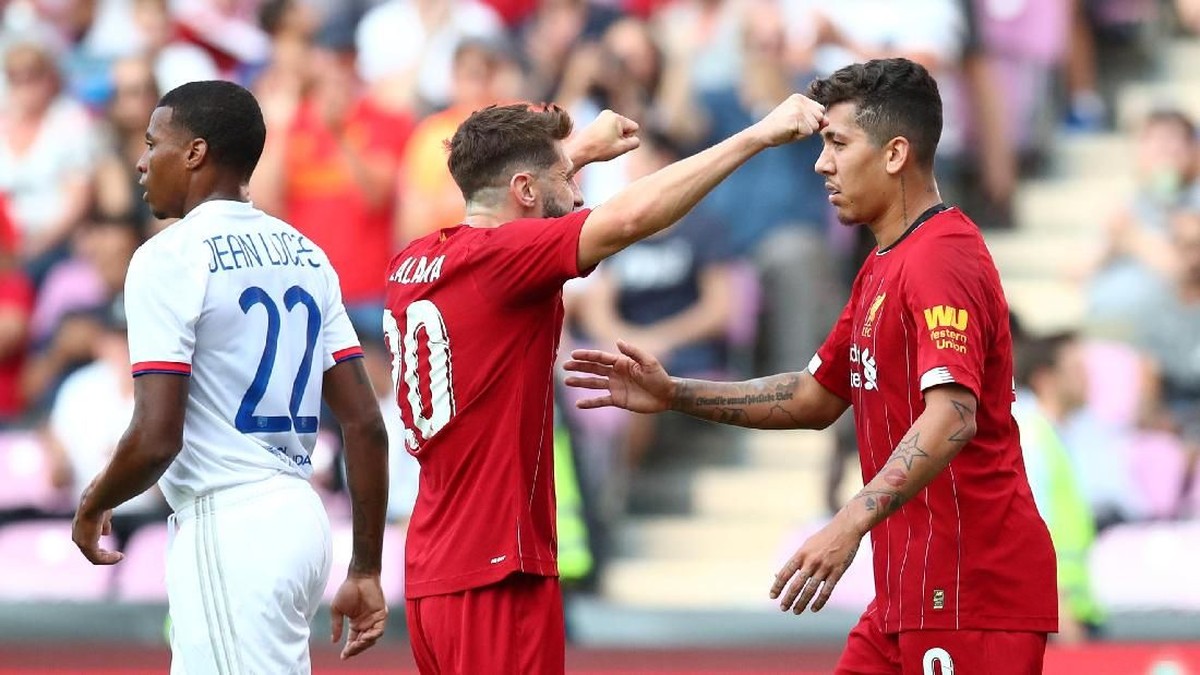 Liverpool kalahkan Lyon 3-1 pada laga uji coba (REUTERS/Denis Balibouse)