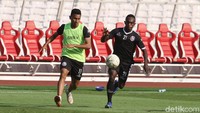Pada Jumat (2/8/2019), Singo Edan, julukan Arema, melakukan latihan jelang menghadapi Persija di pekan ke-12 Liga 1 2019.