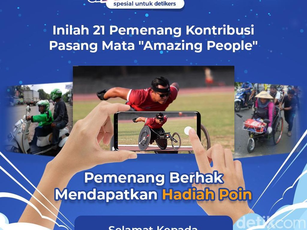 Selamat! Ini Pemenang Kontribusi Amazing People di Pasangmata Selamat! Ini Pemenang Kontribusi Amazing People di Pasangmata