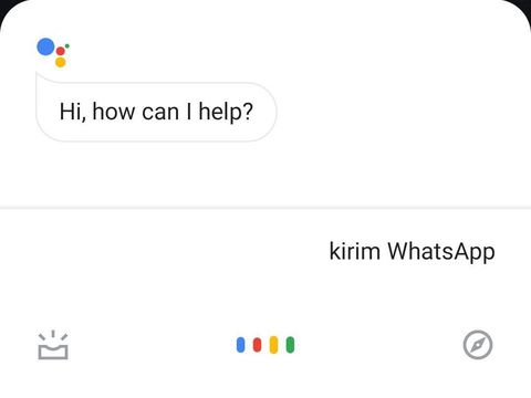 Kirim Pesan WhatsApp Pakai Google Assistant