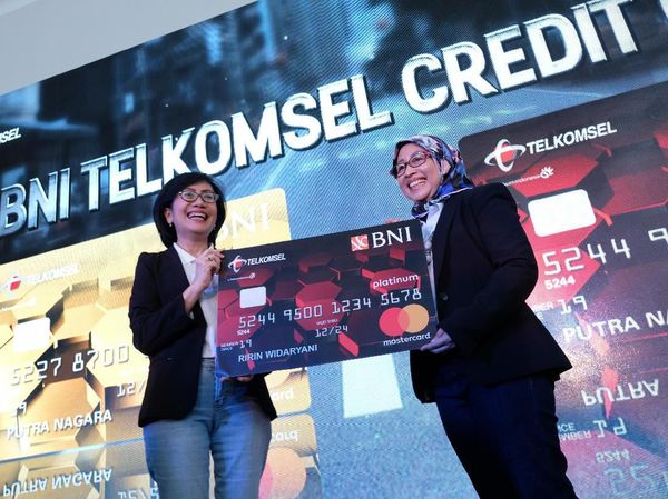 BNI Kenalkan Kartu Kredit Co-Branding dengan Telkomsel