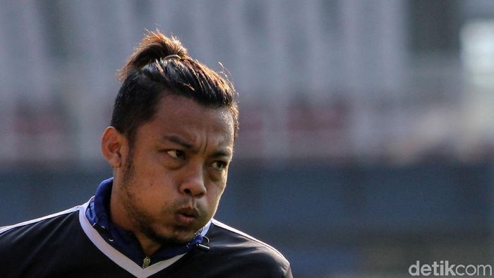 Hamka Hamzah meninggalkan Arema FC. (Foto: Rifkianto Nugroho/detikcom)