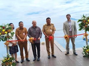 Bareng Dubes AS, Olly Resmikan Investasi Budidaya Ikan Lepas Pantai