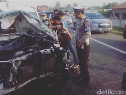 Sopir Truk Kontainer yang Kecelakaan di Tol Belmera Melarikan Diri