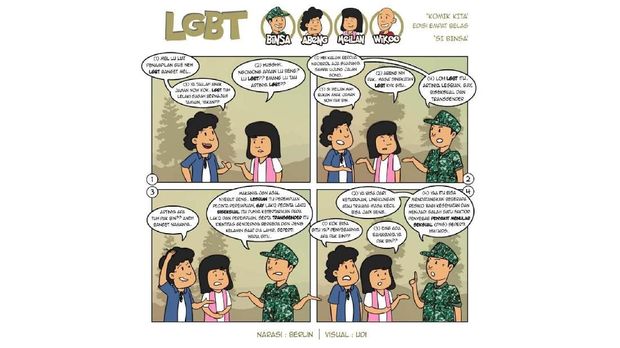 Akun Twitter TNI Cuitkan Bahaya LGBT