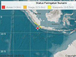 BNPB: 5 Orang Meninggal Dunia Dampak Gempa M 6,9 di Banten