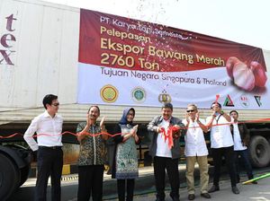 RI Genjot Ekspor Bawang Merah ke Singapura hingga Thailand