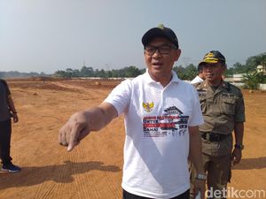 Wabup Bogor Cek Proyek Jalan Bojonggede-Kemang, Minta Lahan Pemkab Dijaga