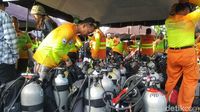 Foto: Persiapan Ribuan Diver Pecahkan Rekor Dunia di Manado