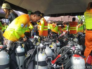 Foto: Persiapan Ribuan Diver Pecahkan Rekor Dunia di Manado