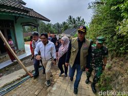 Kepala BNPB Cek Kerusakan di Pandeglang, Ingatkan Pentingnya Simulasi Gempa