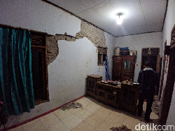 Titik Kerusakan Akibat Gempa M 6,9 di Banten