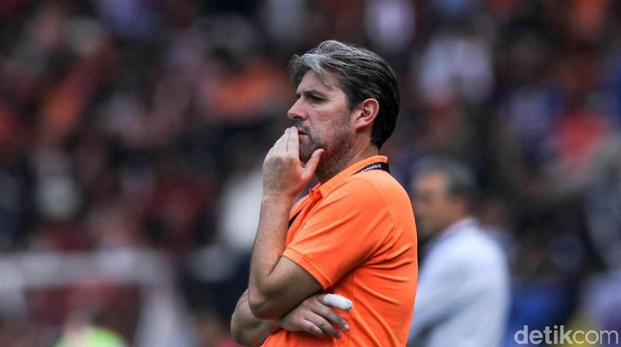 Persija Jakarta bersiap menghadapi Madura United. (Foto: Rifkianto Nugroho) Persija Jakarta bersiap menghadapi Madura United. (Foto: Rifkianto Nugroho)