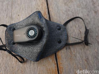 Ini Lho, Masker Exhaust Pakai Baterai yang Lagi Ngetren