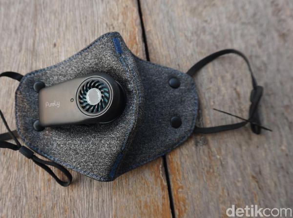 Ini Lho, Masker Exhaust Pakai Baterai yang Lagi Ngetren