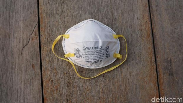 Masker N95 paling banyak disarankan oleh dokter paru.