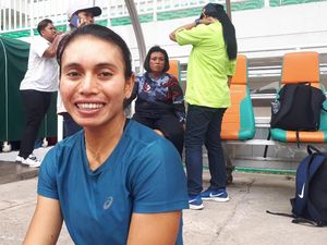 Rebut Emas Kejurnas Atletik, Maria Londa Lebih Waspada Hadapi SEA Games Rebut Emas Kejurnas Atletik, Maria Londa Lebih Waspada Hadapi SEA Games