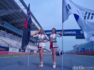 Para Pemanis di Korea International Circuit