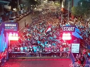 Intip Meriahnya Surabaya Marathon 2019