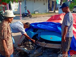 Sebelum Ringsek Cium Pohon, Super Car Lebih Dulu Hindari Mio
