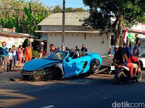 Kecelakaan Super Car di Magetan Berakhir Damai, ini Alasannya