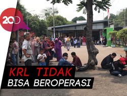Listrik Padam, Penumpang KRL di Stasiun Kalibata Terlantar
