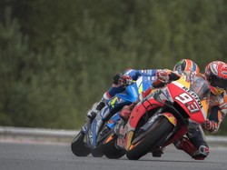 MotoGP Republik Ceko: Marquez Tolak Tudingan Rins