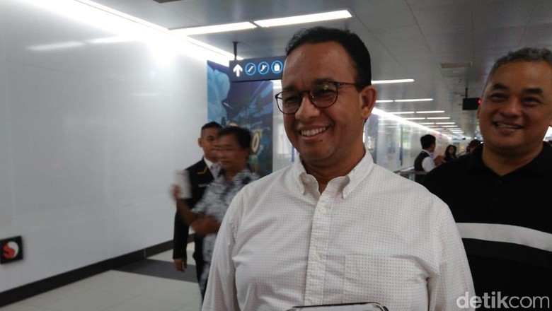 Anies: MRT dan TransJakarta Gratis, Hindari Pakai Kendaraan Pribadi