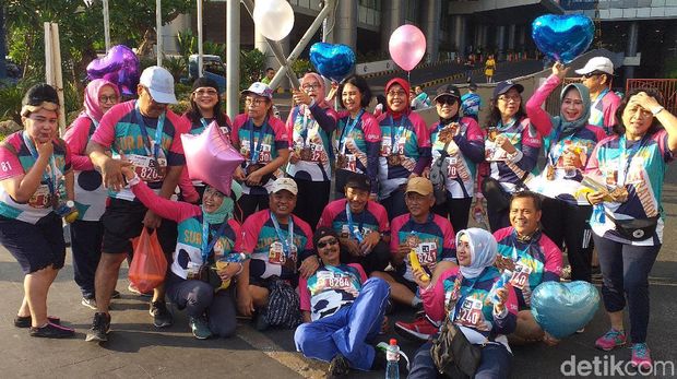 Surabaya Marathon 2019 jadi ajang reuni Smala/