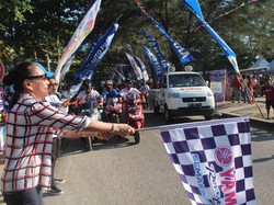 Serunya Puluhan Rider Komunitas Yamaha Touring di Belitung