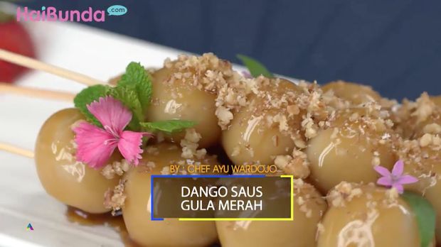Resep Dango Saus Gula Merah, Camilan Manis Asal Jepang