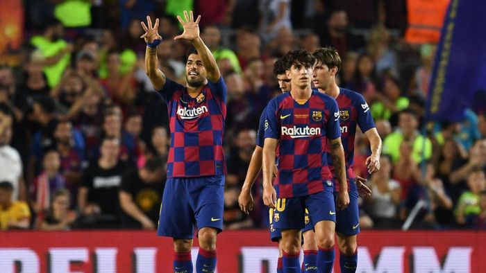 Taklukkan Arsenal Barcelona Raih Joan Gamper Trophy Taklukkan Arsenal Barcelona Raih Joan Gamper Trophy