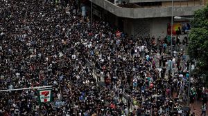 Hong Kong Lumpuh Imbas Aksi Mogok Massal