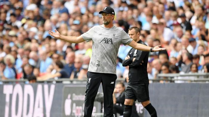 Juergen Klopp mengaku Liverpool tak beruntung gagal raih Community Shield (Foto: Michael Regan/Getty Images) Juergen Klopp mengaku Liverpool tak beruntung gagal raih Community Shield (Foto: Michael Regan/Getty Images)