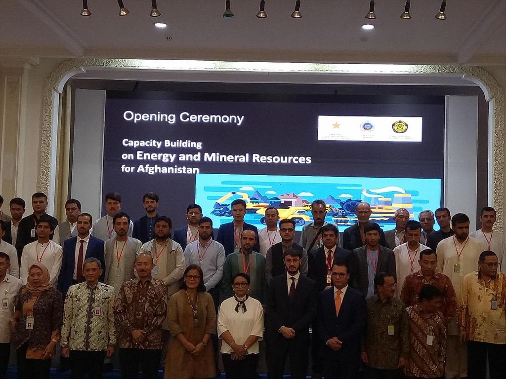 Indonesia Gelar Pelatihan Bidang Energi Bagi Afghanistan Indonesia Gelar Pelatihan Bidang Energi Bagi Afghanistan