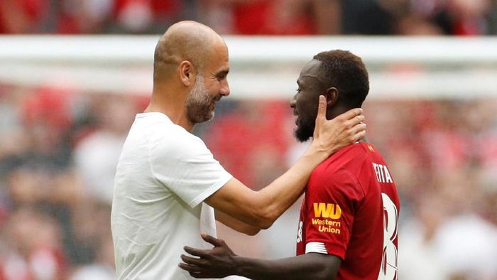 Pep Guardiola memuji perlawanan Liverpool di Community Shield 2019 (John Sibley/Reuters)