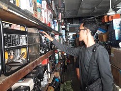 Penjual Genset di Bekasi Raup Untung Akibat Listrik Mati