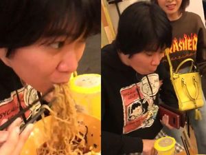 Tetap Makan Mie Saat Gempa, Orang Indonesia Memang Paling Santai Tetap Makan Mie Saat Gempa, Orang Indonesia Memang Paling Santai