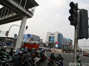 Sejumlah Traffic Light di Jakbar Belum Menyala, Ini Daftarnya