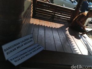 Diduga Pakai Uang Suap, Gazebo PN Semarang Diminta Dirobohkan Diduga Pakai Uang Suap, Gazebo PN Semarang Diminta Dirobohkan