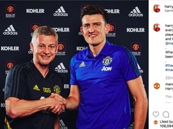 Resmi Gabung MU, Harry Maguire Posting Ini di Instagram
